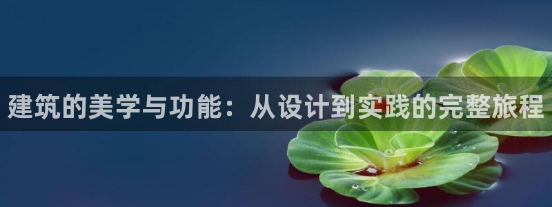 谈球吧官网在线入口手机版：建筑的美学与功能：从设计到实践的完整旅程